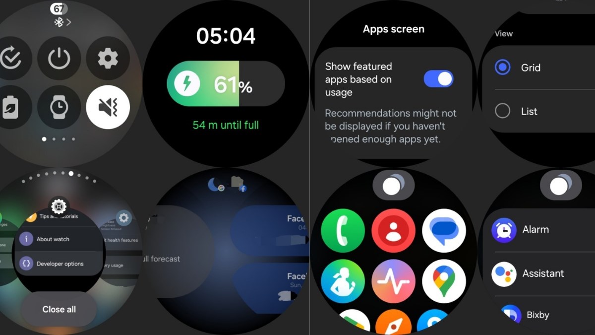 One UI 8 Watch Samsung akıllı saat yeni özellikler