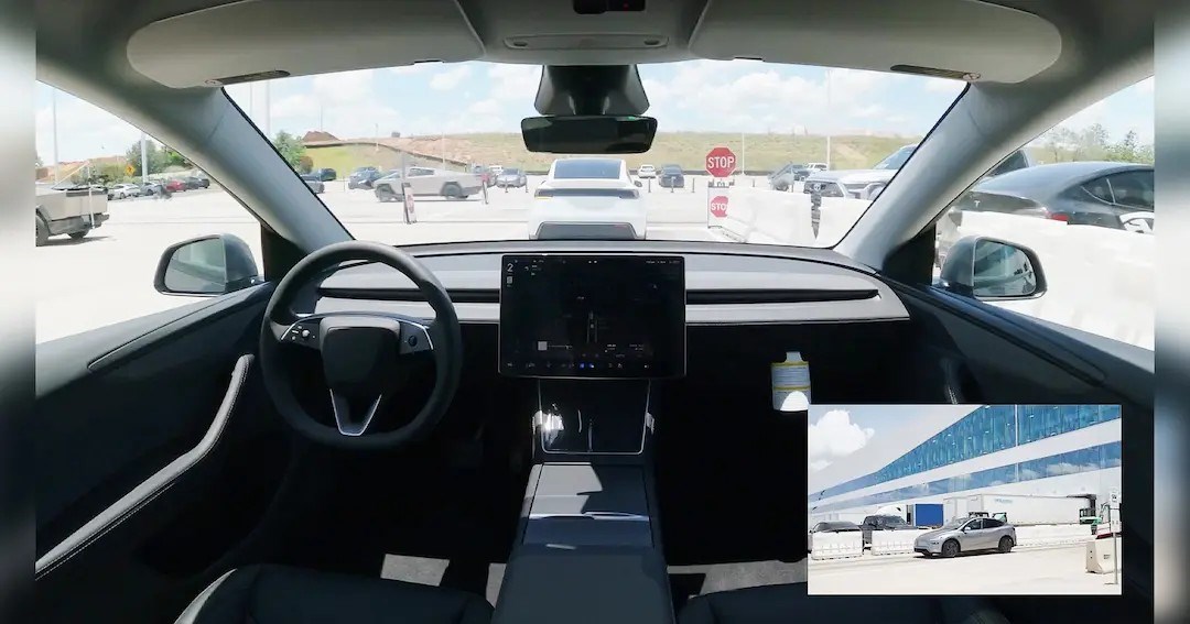 Tesla'nın fabrikadan müşteriye otonom araç teslimatındaki hata