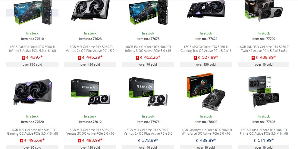 8 GB bellekli Nvidia ve AMD ekran kartları satmıyor