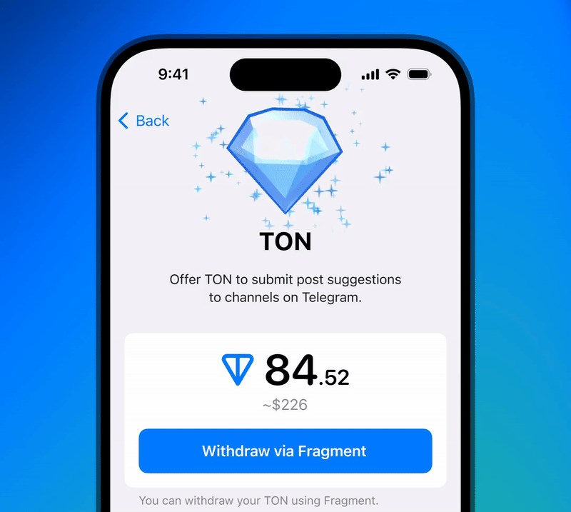 telegram yıldızları & toncoin