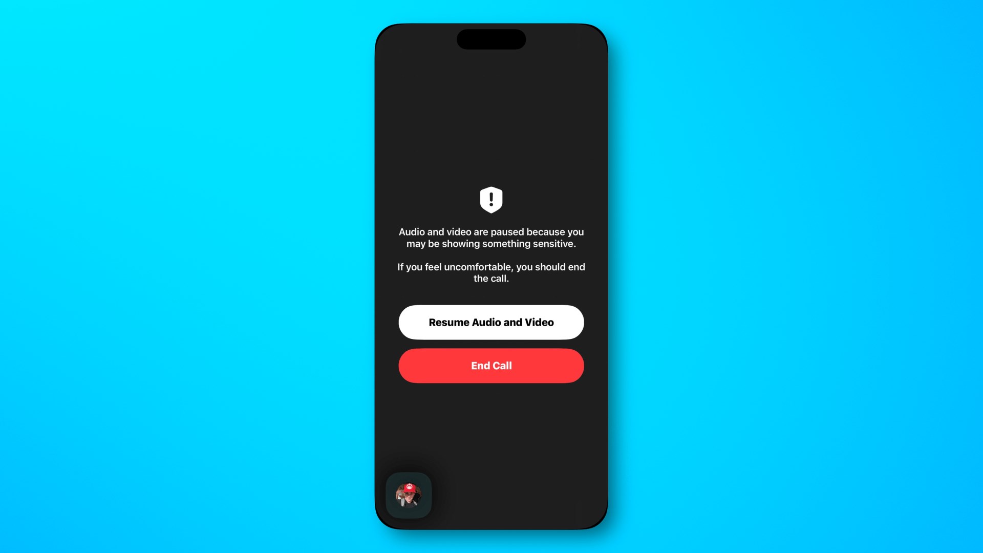 ios 26 facetime görüntülü arama çıplaklık engelleme