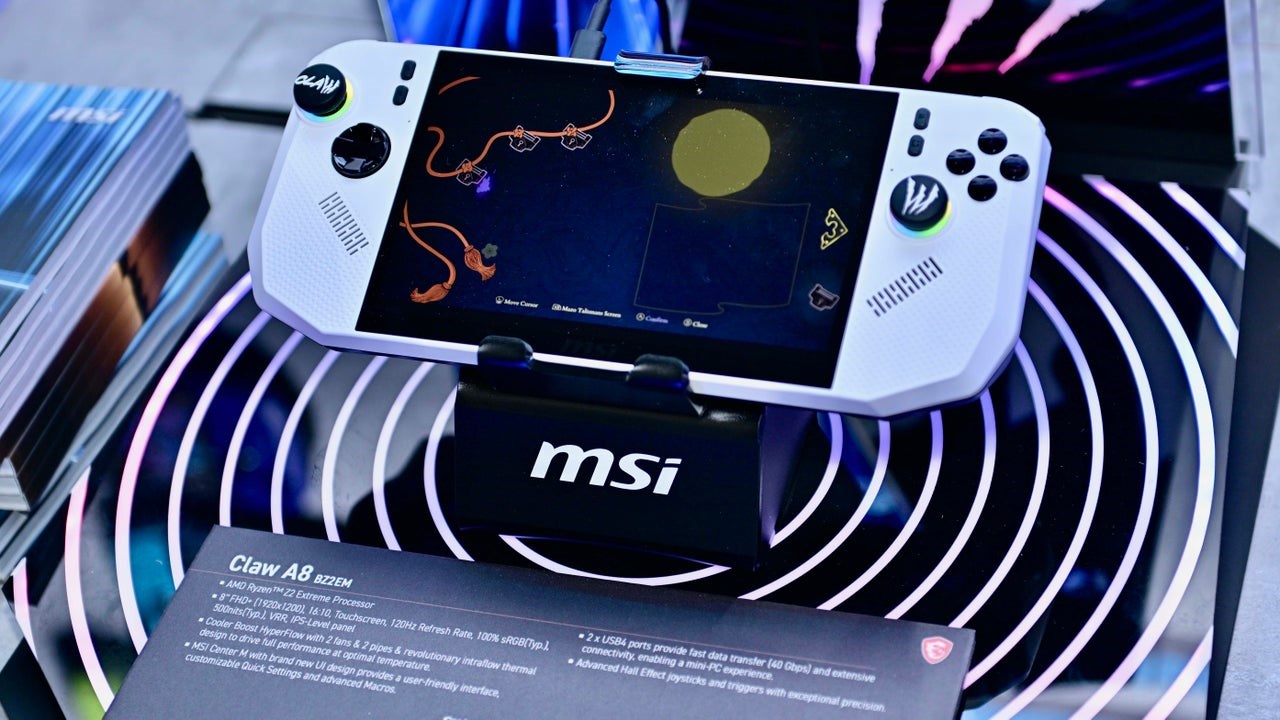Yeni el konsolu MSI Claw A8 çıktı: İşte fiyatı ve özellikleri