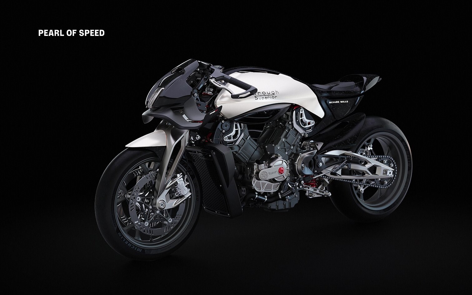 Motosiklet gibi değil, sanat eseri gibi: İşte RMB01