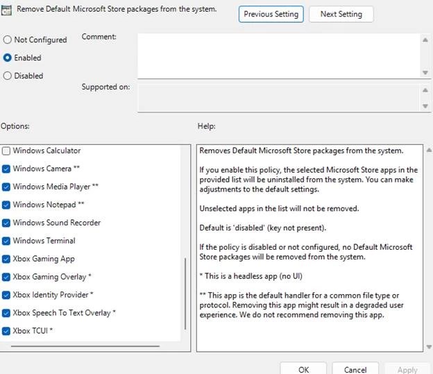 Windows 11 25H2 ile ön yüklü uygulamalar kaldırılabilecek