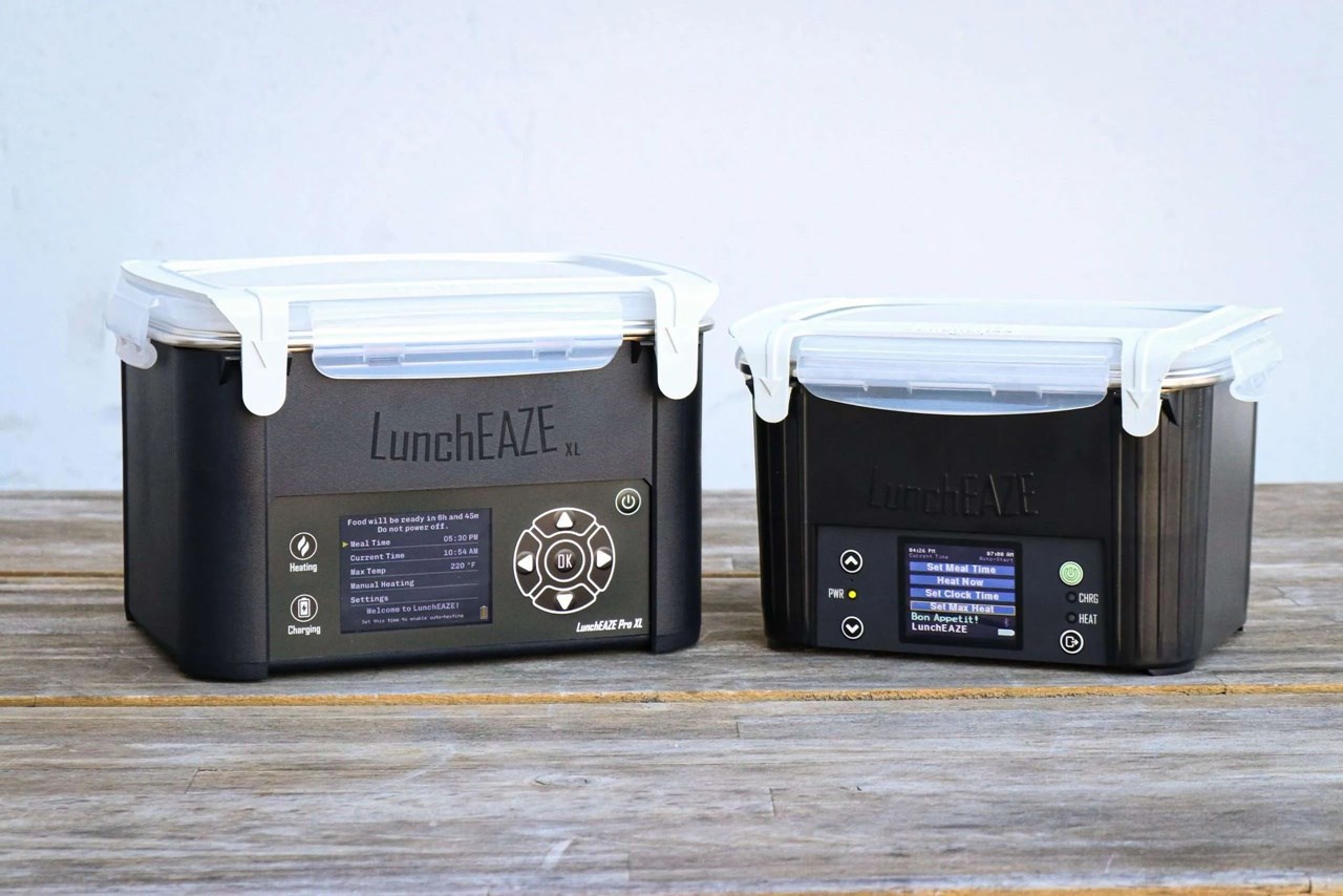 Taşınabilir mini fırın: LunchEAZE akıllı yemek kabı kablosuz ısıtma özelliğiyle dikkat çekiyor