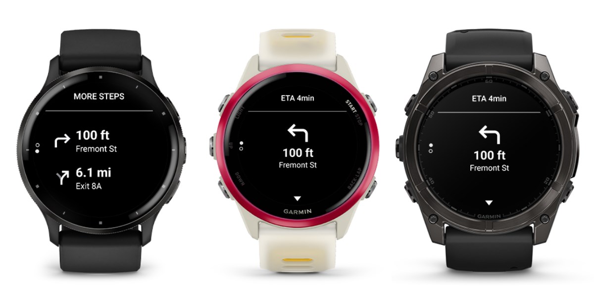 garmin google haritalar uygulaması