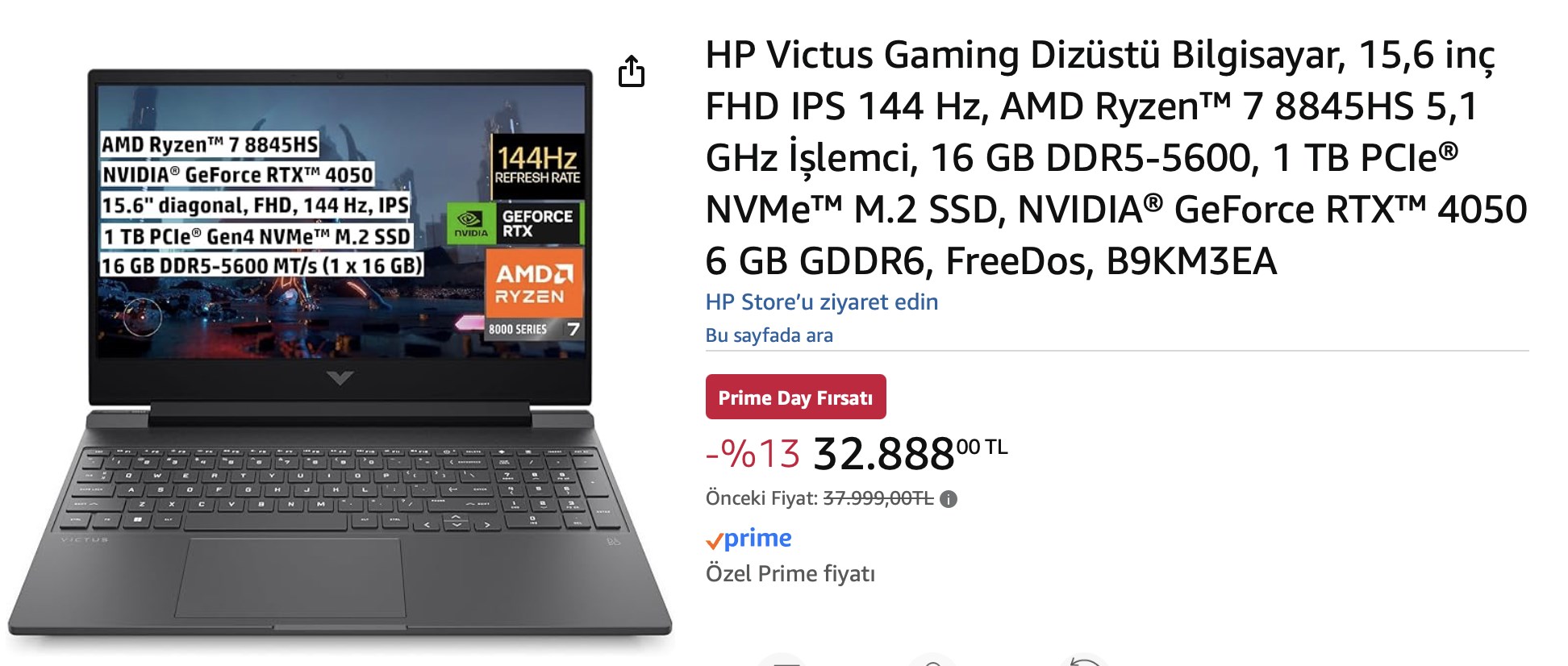HP dizüstü bilgisayarda tüm indirimlere ek 4.000 TL indirim!