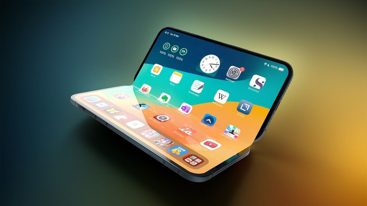 Samsung, katlanabilir iPhone için özel üretim hattı kuruyor
