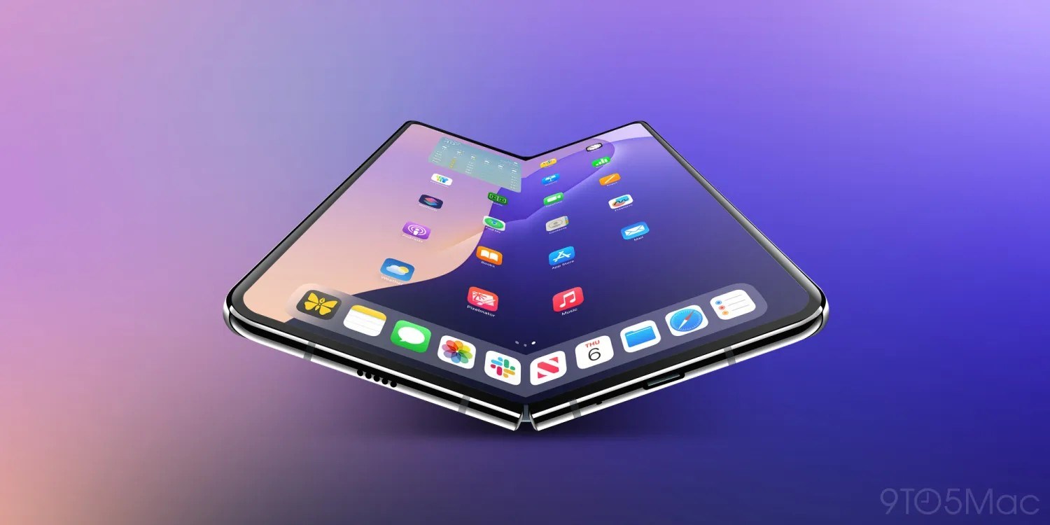 Katlanabilir iPhone'un ekranı düşük katlanma izine sahip olacak