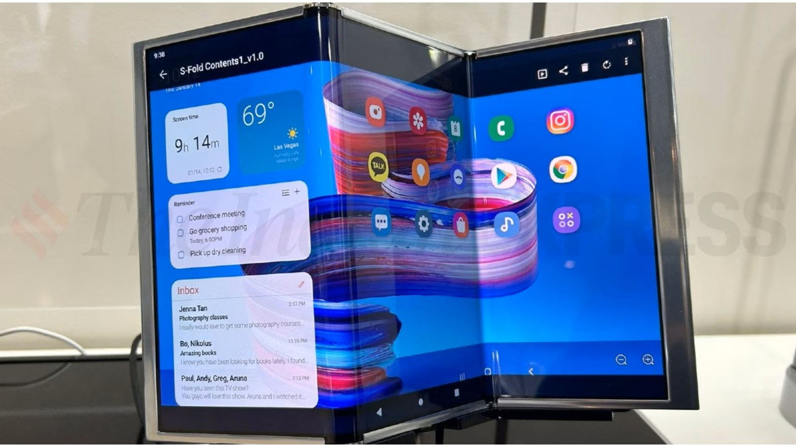 Samsung'un üçe katlanır telefonu Galaxy Z TriFold olarak adlandır