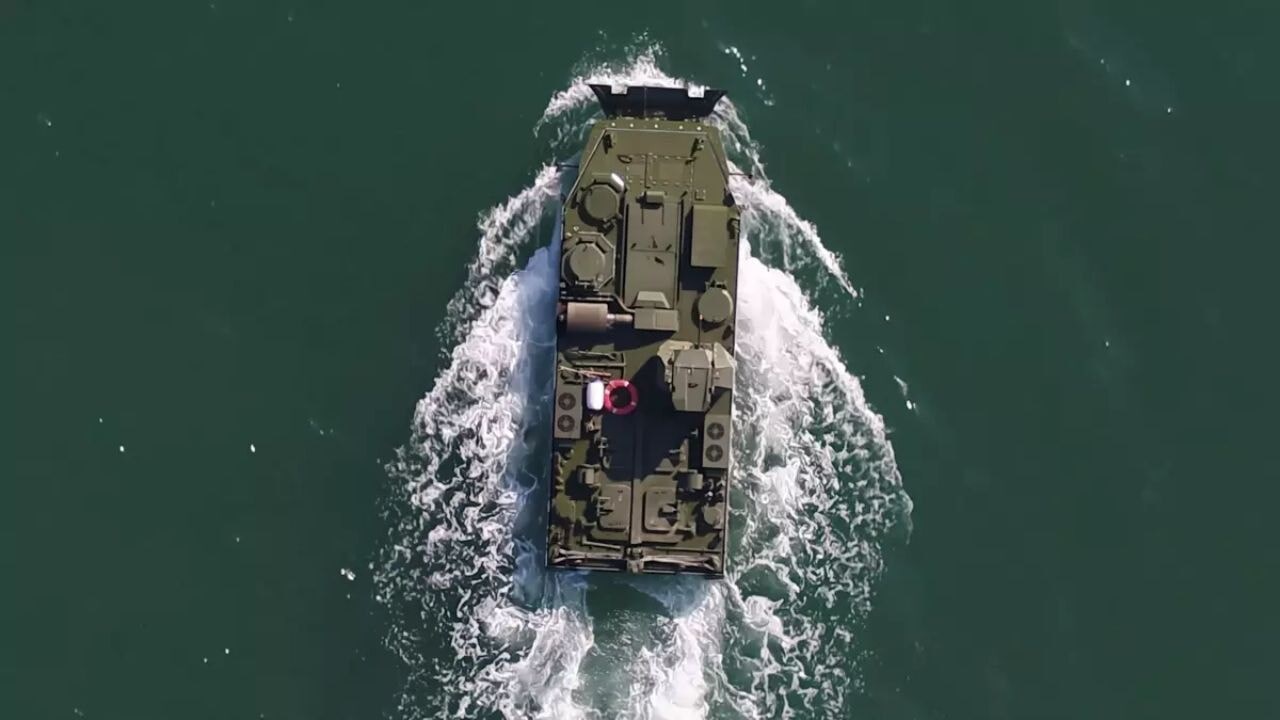 Amfibi hücum aracı FNSS ZAHA’ya anti tank desteği geldi