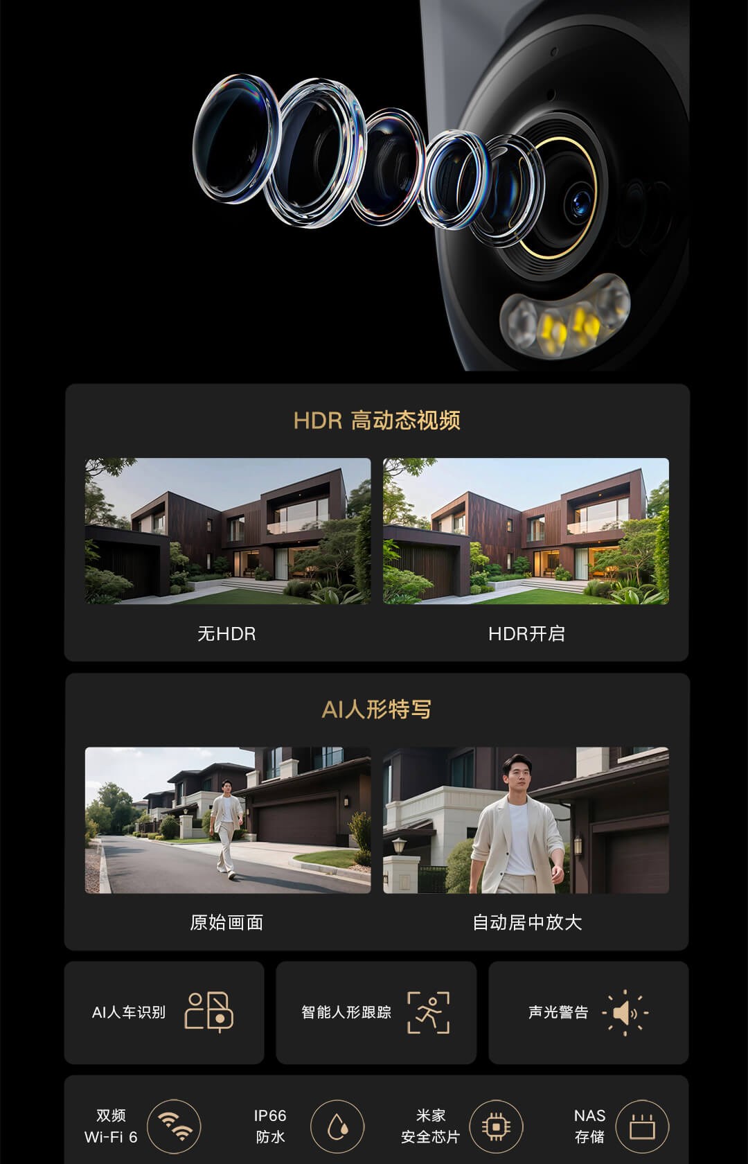 Xiaomi güvenlik kamerası Outdoor Camera 4