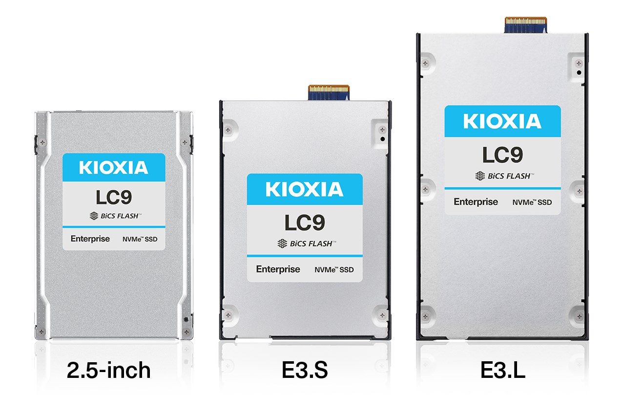 KIOXIA, yapay zeka için dünyanın ilk 250 TB NVMe SSD'sini tanıttı