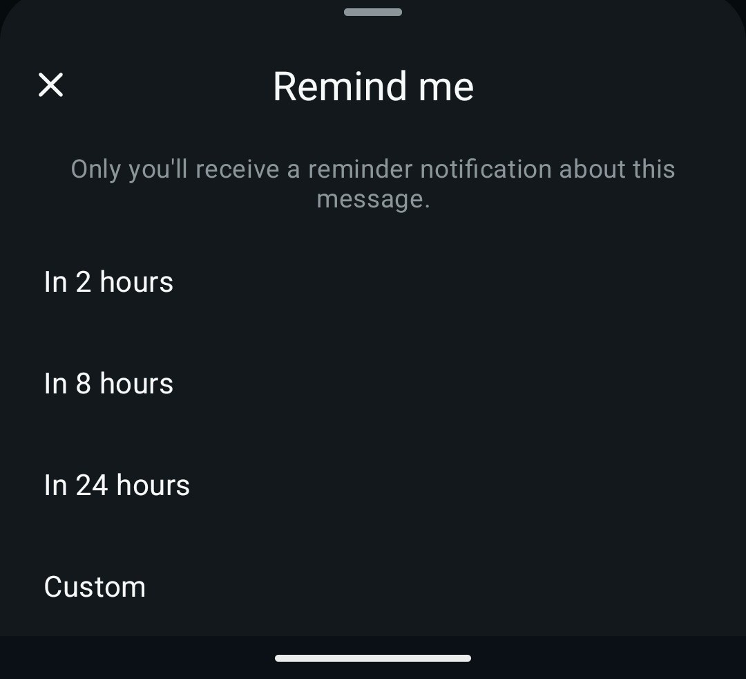 whatsapp mesaj hatırlatıcı ayarlama