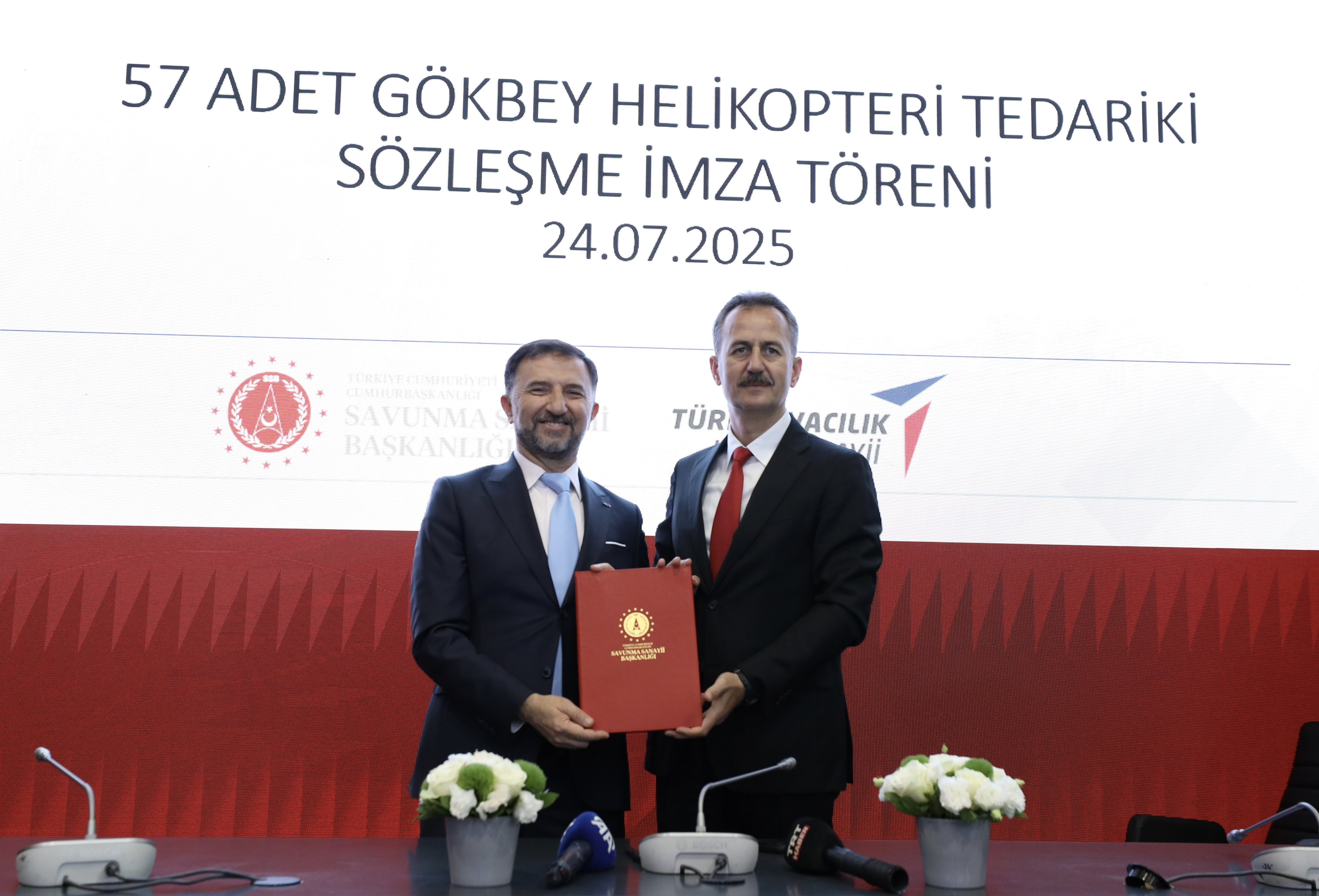 Yerli motorlu 57 adet GÖKBEY için imzalar atıldı