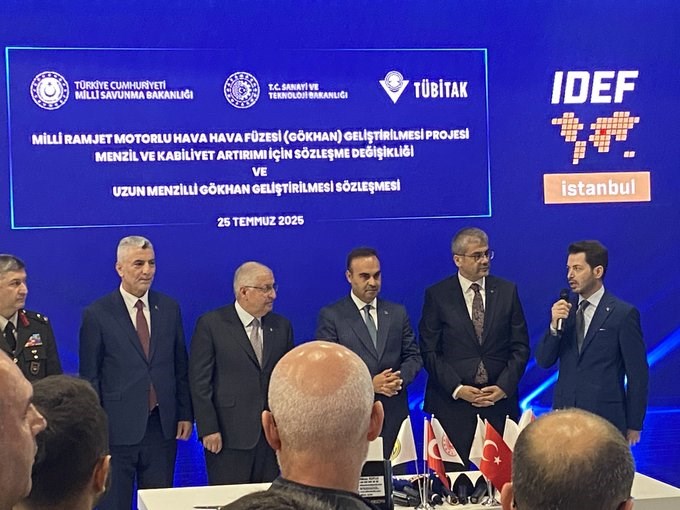 Ramjet motorlu GÖKHAN füzesi tanıtıldı: İşte detaylar