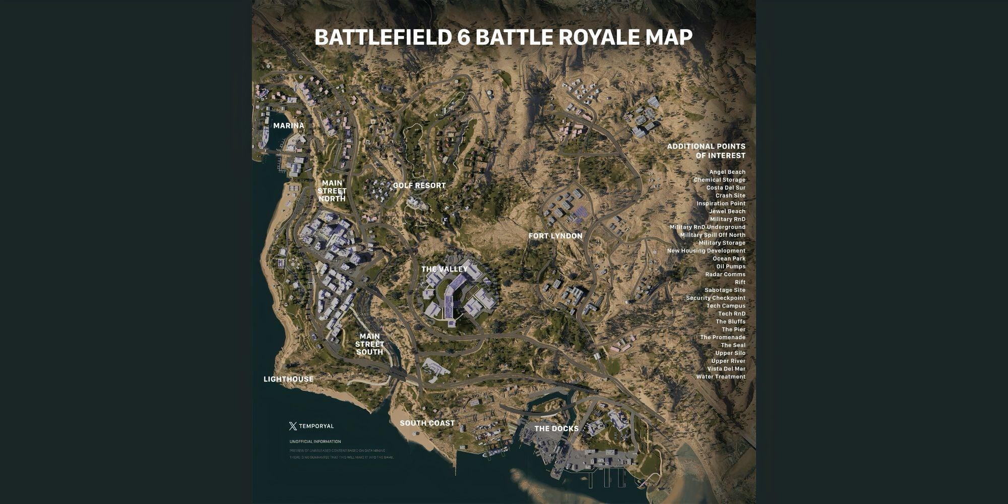 Battlefield 6 Battle Royale haritası