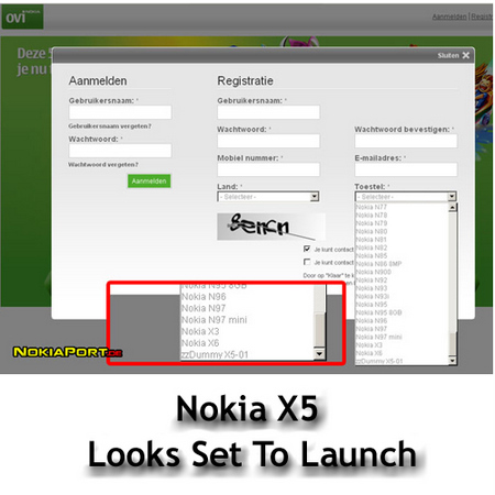 Nokia, X5 modeliyle mi karşımıza çıkacak?