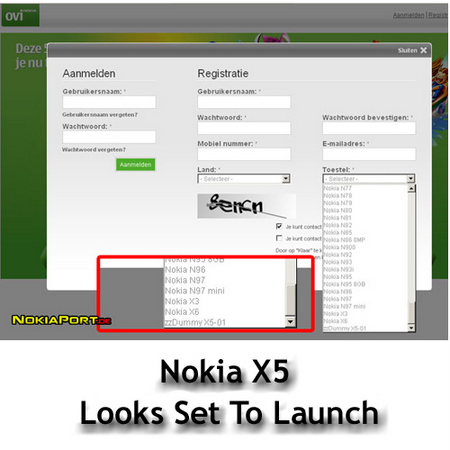 Nokia, X5 modeliyle mi karşımıza çıkacak?