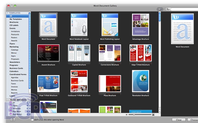 Office for Mac 2011'in yeni ekran görüntüleri ve ilk yorumları internette