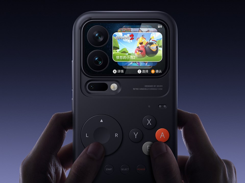 Xiaomi 17 Pro retro el konsolu kılıfı