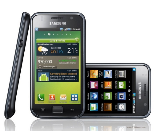 Expansys, Samsung i9000 Galaxy S (8 GB) için 550 Pound'dan ön sipariş almaya başladı