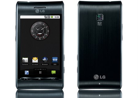 Android'li LG GT540 Optimus İngiltere'de resmiyet kazandı; telefon 1 mayısta geliyor