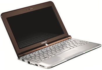 Toshiba'dan Intel Atom N455 işlemcili netbook bilgisayar: NB305-10F
