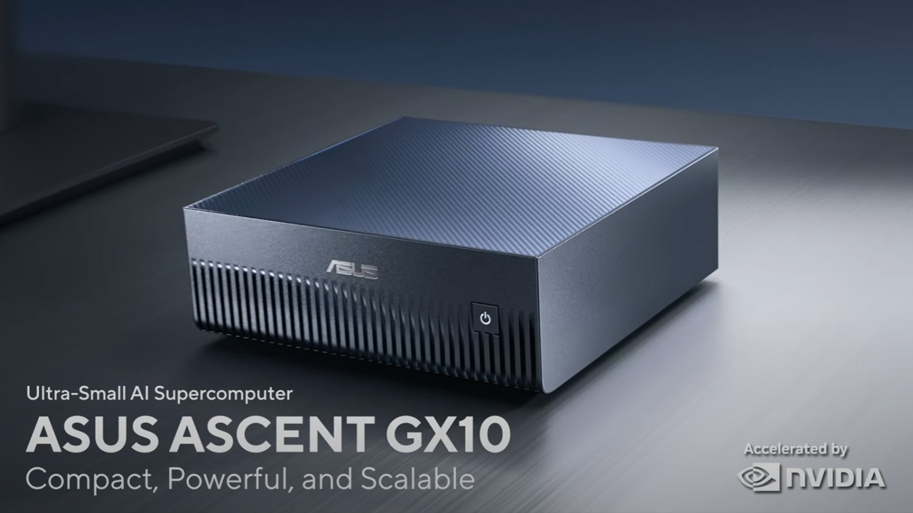 Asus süper bilgisayar yapay zeka Ascent GX10
