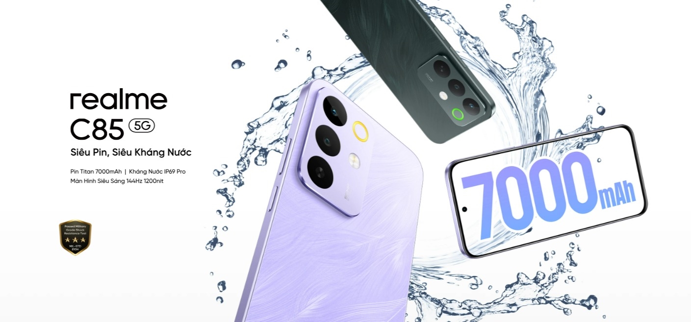 Realme C85 serisi tanıtıldı: İşte serinin özellikleri ve fiyatı