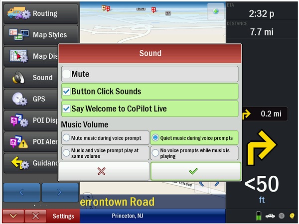 CoPilot Live HD ile iPad, 9.7 inçlik Navigasyon cihazı oluyor