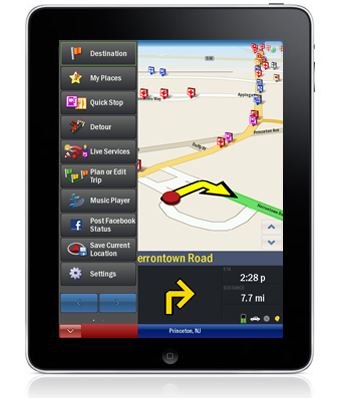 CoPilot Live HD ile iPad, 9.7 inçlik Navigasyon cihazı oluyor