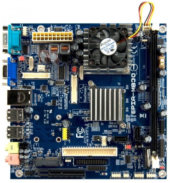 VIA'dan Nano E işlemcili Mini-ITX anakart: EPIA-M830