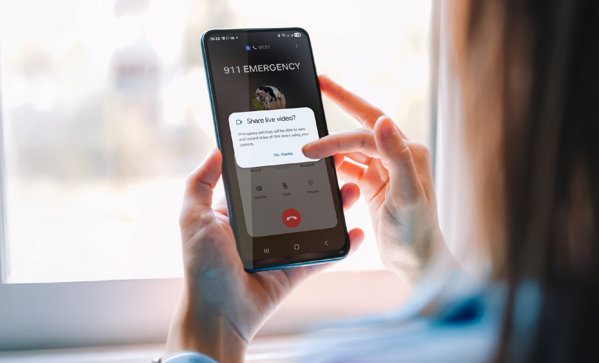 Android’de artık acil servisler ile canlı video paylaşılabilecek
