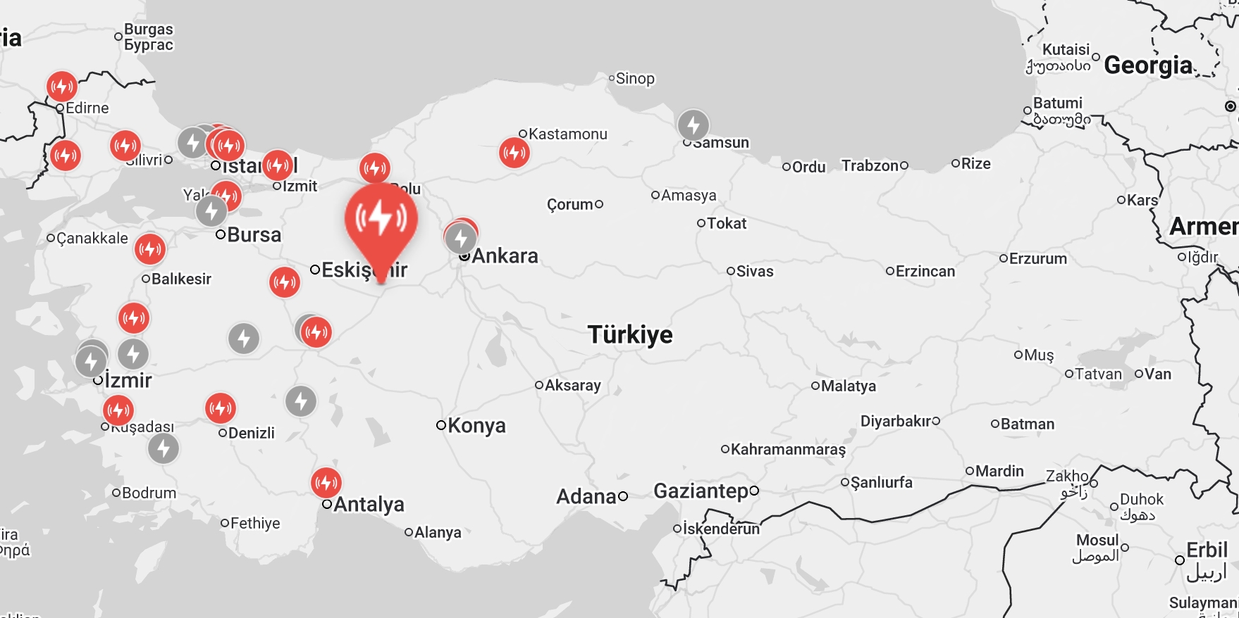 Tesla, Eskişehir'de Supercharger istasyonu açtı
