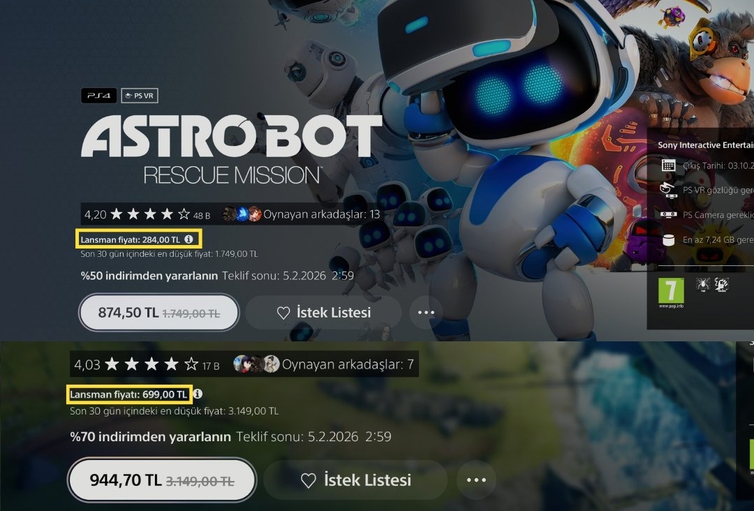 PS Store'a beklenen özellik geliyor: Lansman fiyatını sunacak