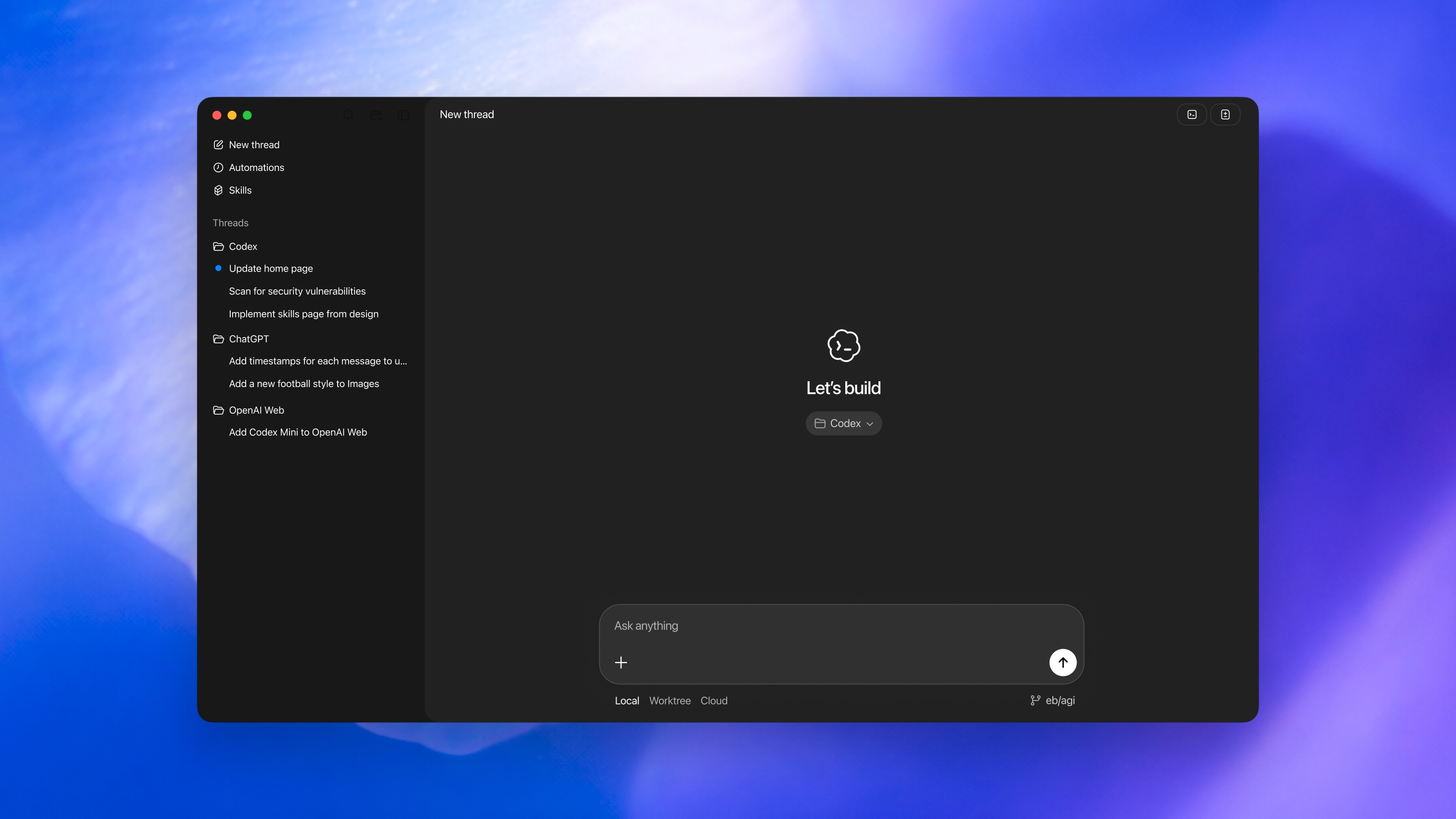 OpenAI, ajan tabanlı kodlama için Codex uygulamasını yayınladı