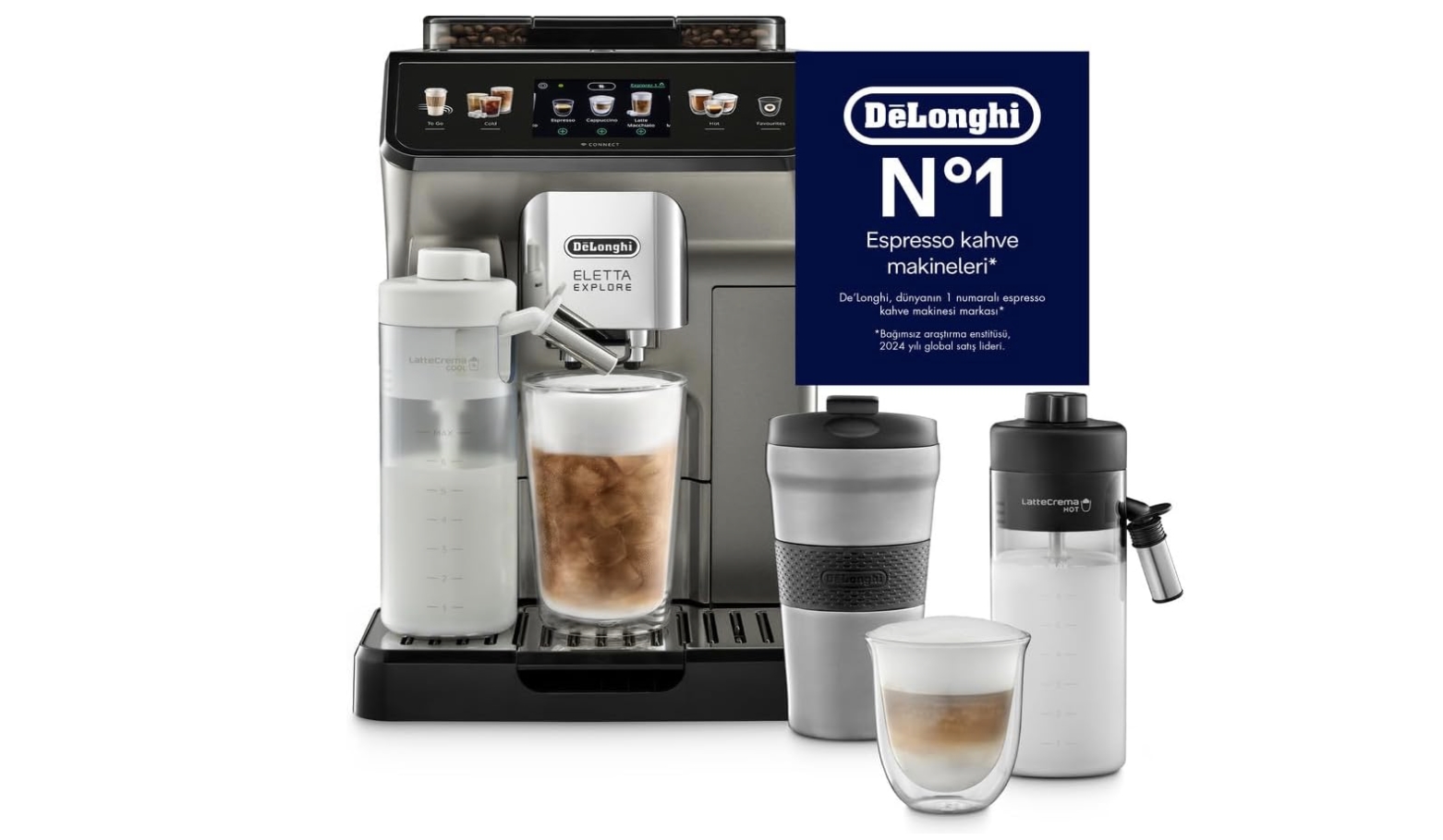 tam otomatik kahve makinesi tavsiye De'Longhi Eletta Explore ECAM450.86.T