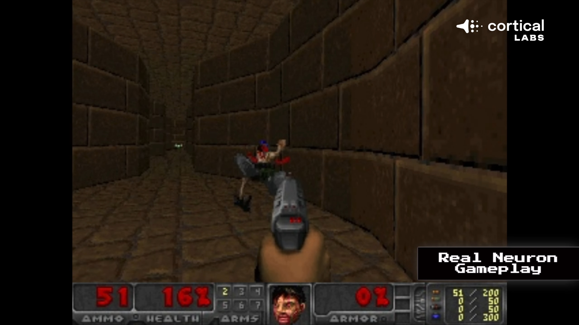 200 bin insan beyin hücresi Doom oynamayı öğrendi