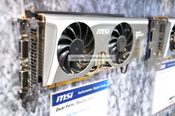Computex 2010: MSI, özel tasarımlı GeForce GTX 480 Twin Frozr II modelini tanıtıyor