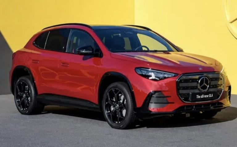 Yeni Mercedes GLA'nın tasarımı sızdı: İşte ilk görsel