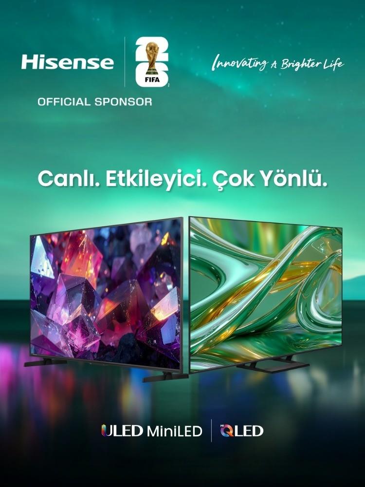 Hisense, yeni TV serilerini Türkiye'de satışa sundu
