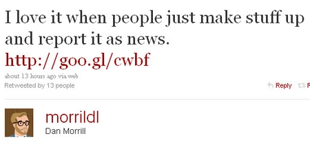 Eldar Murtazin ve Don Morrill, Twitter'da Android v3.0 ile ilgili düzeltmeler yaptı