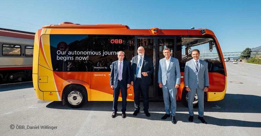 Otokar'ın otonom e-Centro modeli Avusturya'da test ediliyor