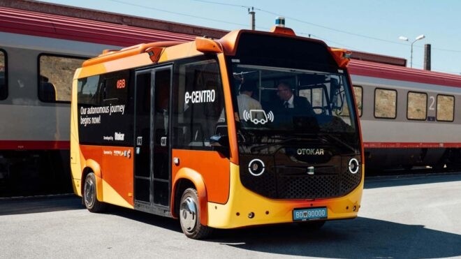Otokar'ın otonom e-Centro modeli Avusturya'da test ediliyor
