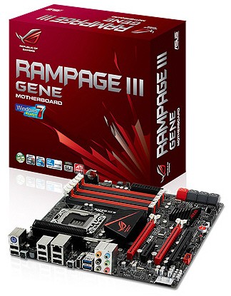 Asus'dan minik dev: Rampage III Gene lanse edildi