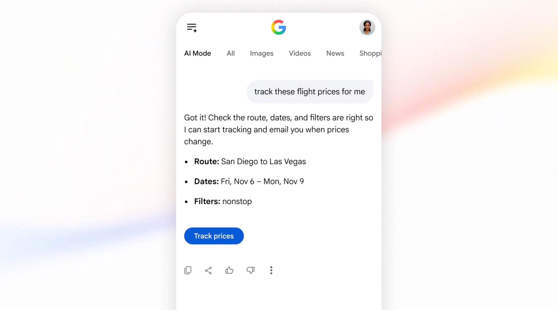 Google AI Modu’na uçuş fiyatı takibi ve otel rezervasyonu geldi