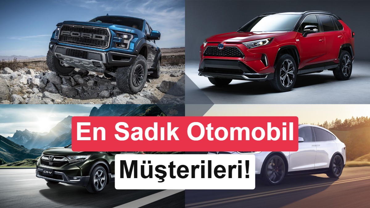 En sadık otomobil müşterileri açıklandı: Zirvede Tesla var
