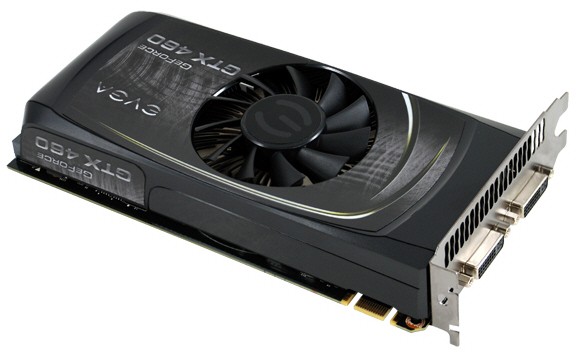 EVGA, GeForce GTX 460 tabanlı 6 yeni ekran kartı hazırladı