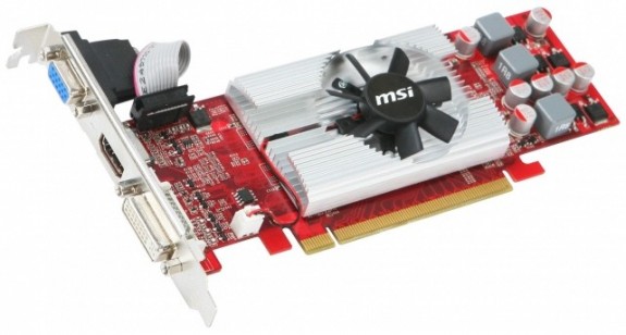 MSI düşük profilli GeForce GT 220 modelini duyurdu